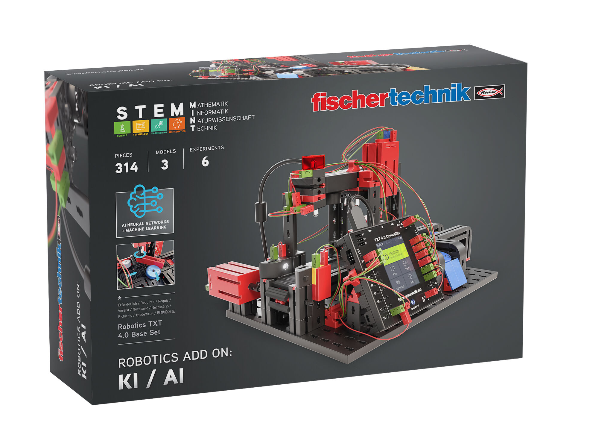 FischertechnikダイナミックXM Constructionセット、マルチ Amazon.com: Fischertechnik Dynamic XM Construction Set, Multi